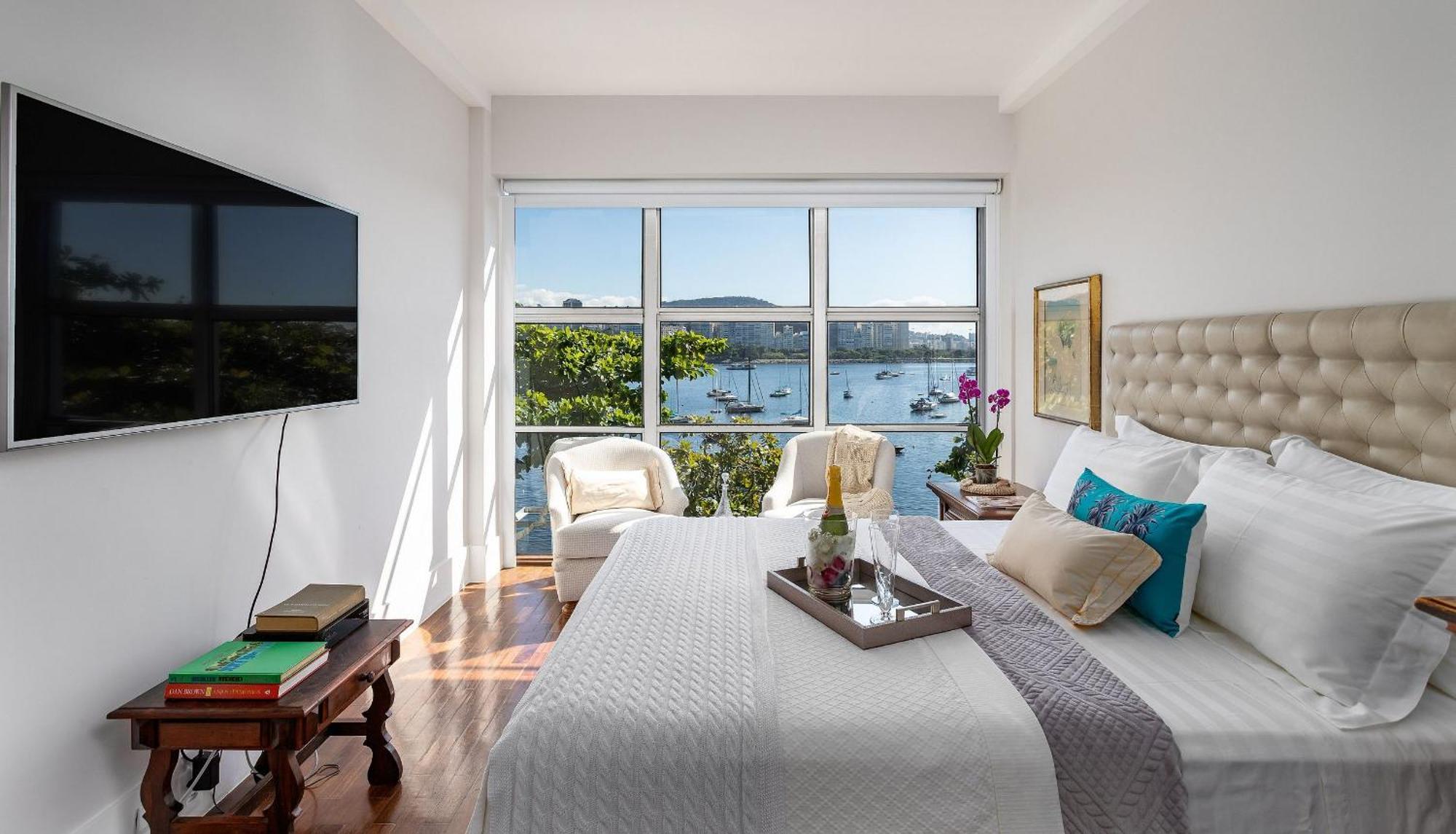 Apartmento de luxo na Urca com vistas incríveis - a 2 min da praia! Río de Janeiro Exterior foto